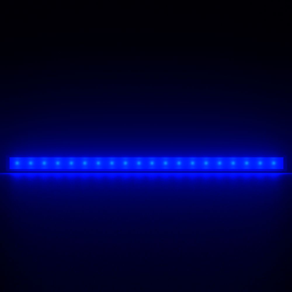 Барокко 40 1000мм Синий Матовое закаленное стекло