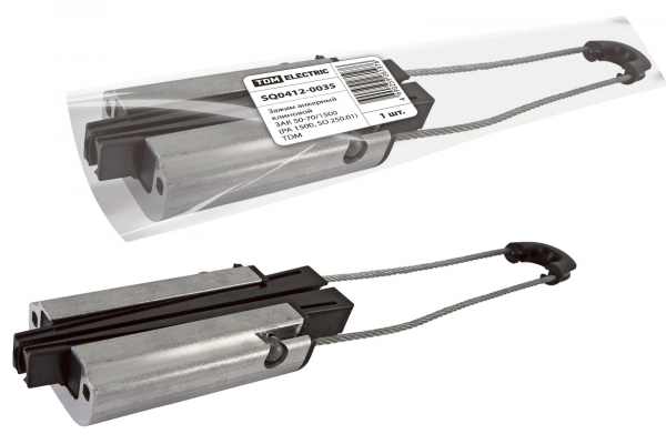 Зажим анкерный PA 1500 Р (50 - 70мм) ЗАК 50-70/1500 (SO 250.01) TDM