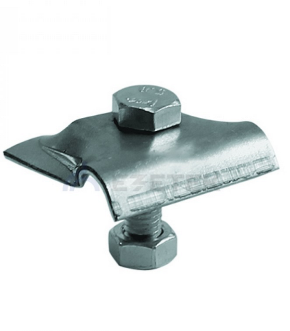 Зажим соединительный круглого проводника 8-10 мм прижимной, оцинк.