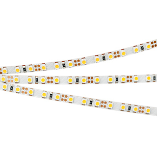 Светодиодная лента Arlight RT-A120-5mm 12V White6000 (9.6 W/m, IP20, 2835, 5m) (Arlight, 9.6 Вт/м, IP20) (кратно 5)