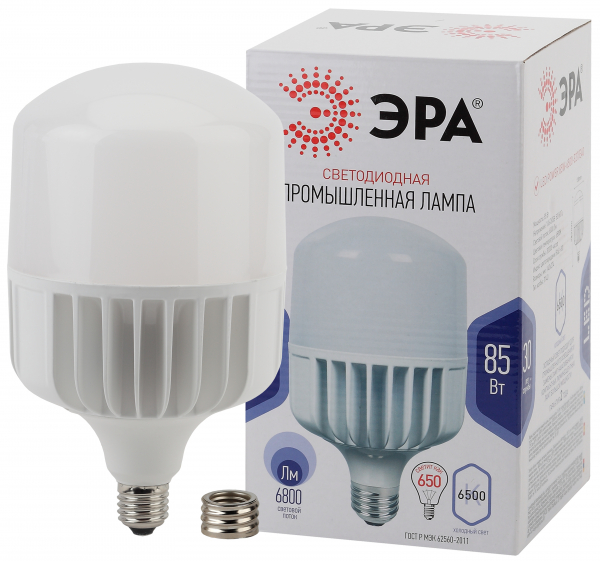 Светодиодная лампа ЭРА 85Вт 170-265В 6500К E27/E40