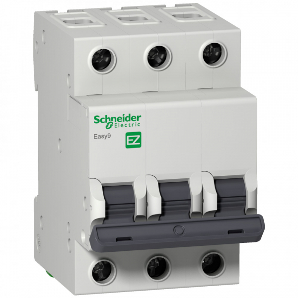 Выключатель автоматический  3П   6А  характеристика B  4,5кА  Schneider Electric Easy9  EZ9F14306