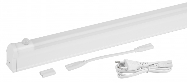 Светильник светодиодный ЭРА LLED-02-16W-4000-MS-W  линейный LED с датчиком движения (25/450)