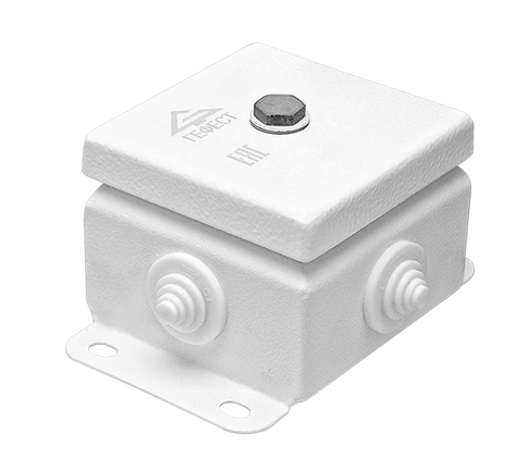 Коробка монтажная огнестойкая КМ-О (8к)-IP54-0808 4 ввода ТУ 3449-005-70631050-2009 Гефест