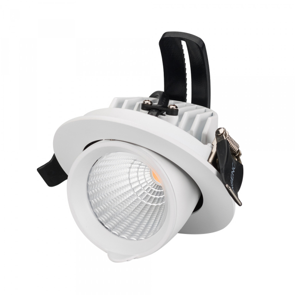 Светильник Arlight LTD-EXPLORER-R100-12W Day4000 (WH, 38 deg) (ARL, IP20 Металл, 3 года)
