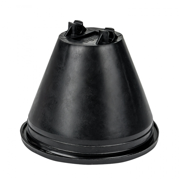 Кровельный держатель прут 10мм c 2 фиксаторами (с бетоном) EKF