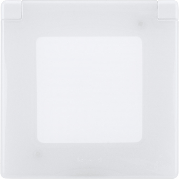 Legrand INSPIRIA Белый Рамка с защитной крышкой скрытая установка IP44 673920