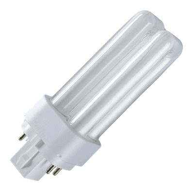Компактная люминесцентная лампа OSRAM DULUX D/E 26W/830 G24Q-3