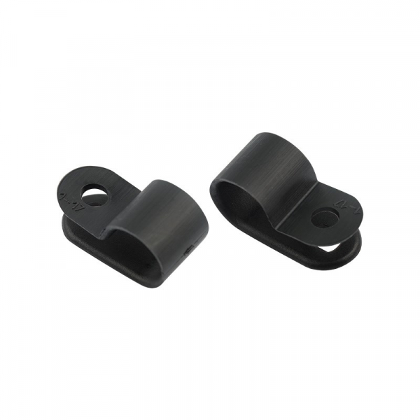 Серьга для кабеля D 9 (черная) REXANT упак 50шт 07-4409-1