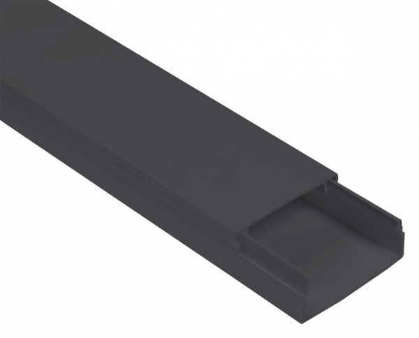 Кабель-канал 100х40 "ЭЛЕКОР" черный (8м) IEK (кратно 8)