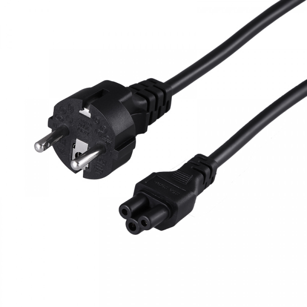 Шнур сетевой  Евро  3х0.75мм2  1.8М  (PVC)  (с заземлением)  (ноутбук)  REXANT 11-1151
