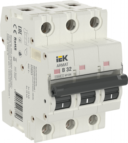 ARMAT Авт. выкл. M10N 3P B 32А IEK