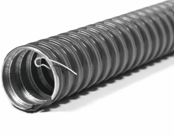 Металлорукав в ПВХ-изоляции РЗ-ЦПнг-LS  12 (50 м) с протяжкой Гофроматик (ЗЭТАРУС) (кратно 50)