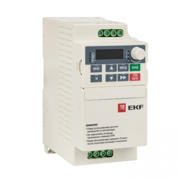 Частотный преобразователь 2,2 кВт 3х400В VECTOR-80 EKF Basic