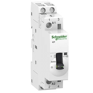 Schneider Electric  Контактор модульный ручного управления iCT40A 2НО 220/240В АС A9C21842 (аналог Multi9 15984)