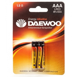 Элемент питания Daewoo LR03 ENERGY PACK-24 (кратно 24)