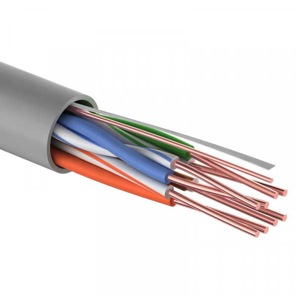 UTP 4PR 24AWG CAT5e 305м CCA (омедненка)  кабель 01-0043-3 PROCONNECT