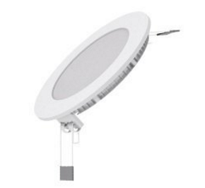 Светильник светодиодный встраиваемый Gauss ультратонкий круглый IP20 18W 2700K 1/20