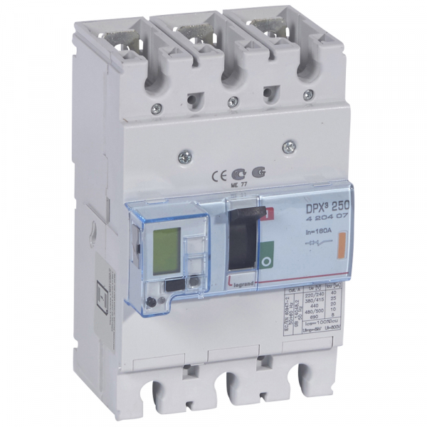 Legrand 420407 АВТ.ВЫКЛ.DPX3 250 3P 160А 25kA