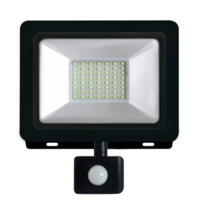 Прожектор светодиодный Gauss LED 10W 700lm IP65 6500К с датчиком движения