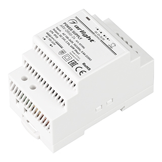 Arlight Драйвер 24V 60Вт IP20 58х53х90  ARV-DR60-24 (24V, 2.5A, 60W) (ARL, IP20 DIN-рейка)