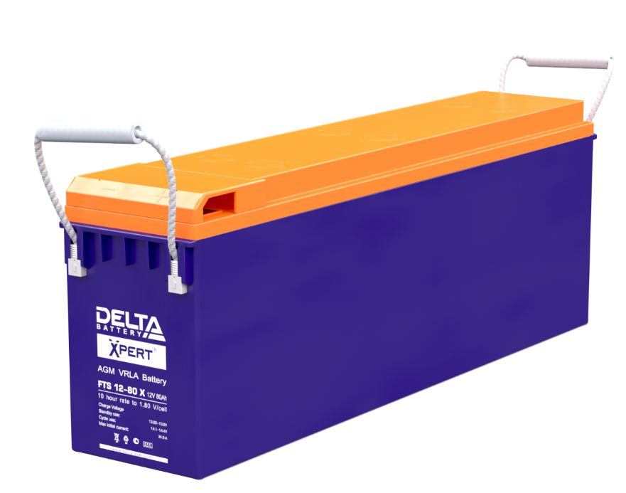 Аккумулятор Delta FTS 12-80X 12V 80Ah (кратно 1)
