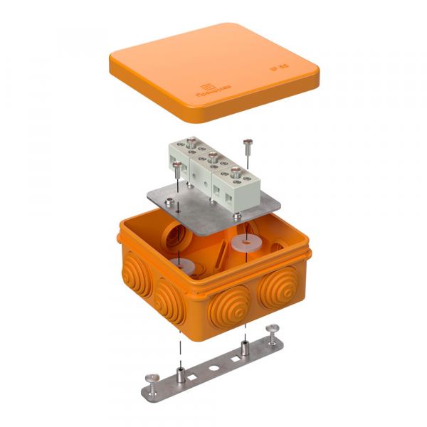 Коробка огнестойкая для о/п 40-0210-FR2.5-6 Е15-Е120 80х80х40 Промрукав