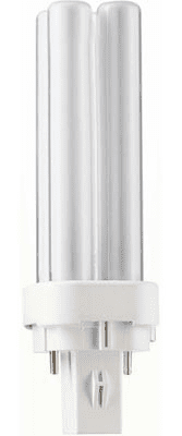 Компактная люминесцентная лампа PHILIPS PL-C 18Вт/830/4Р G24 q2