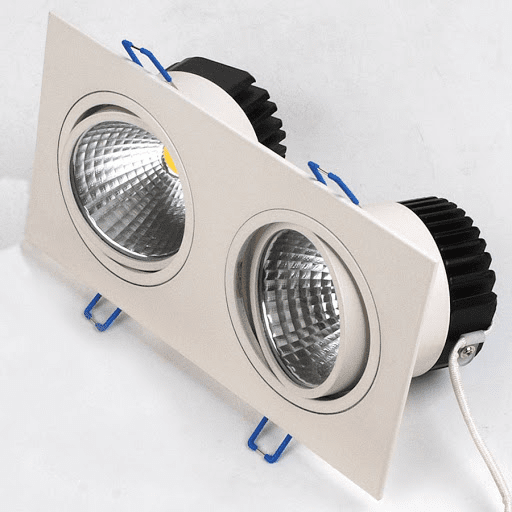 Horoz HL6712L Светодиодный св-к встраиваемый 2*10W 2700К Белый