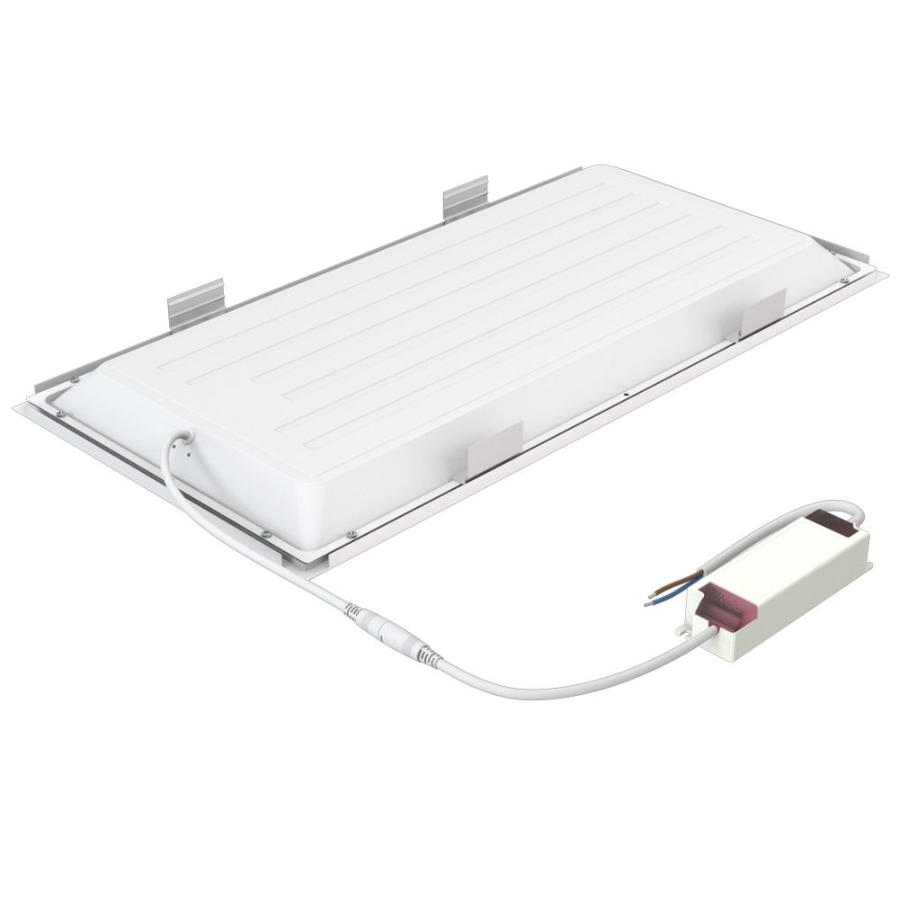 Офис Комфорт 18 IP40 CRI90 4000К Опал 600х300х35мм Clip-In