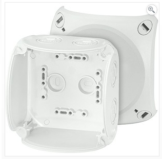 Коробка ответвительная DK 0400 G/GZ для внутренней установки,IP66,(104х104х70мм),с ер, 7 мемб. вв с герметичной зоной 6-15