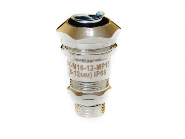 Кабельный ввод ВК-М16-12-МР15 IP68 Гофроматик (ЗЭТАРУС) zeta30011