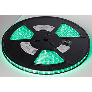 Светодиодная лента ЭРА IP67  220V  4,8Вт/м  зеленый  3528-220-60LED--G-eco (1уп.-10м)