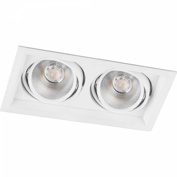 Feron AL202, 2x20W, 3600 Lm, 4000К, 35 градусов, белый