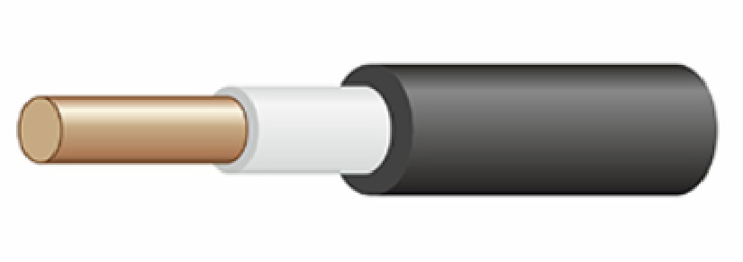 ВВГнг(А)-LS 1х10-0,66 (ож) кабель (изол.-бел.) Цветлит