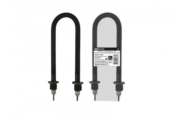 ТЭН-45, А, 13, 1,6кВт, вода (Р), 220В, штуцер G1/2, R30, Ф2, углеродистая сталь, TDM