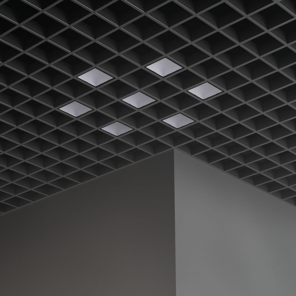 Черный корпус. Грильято Мозаик (45x7)