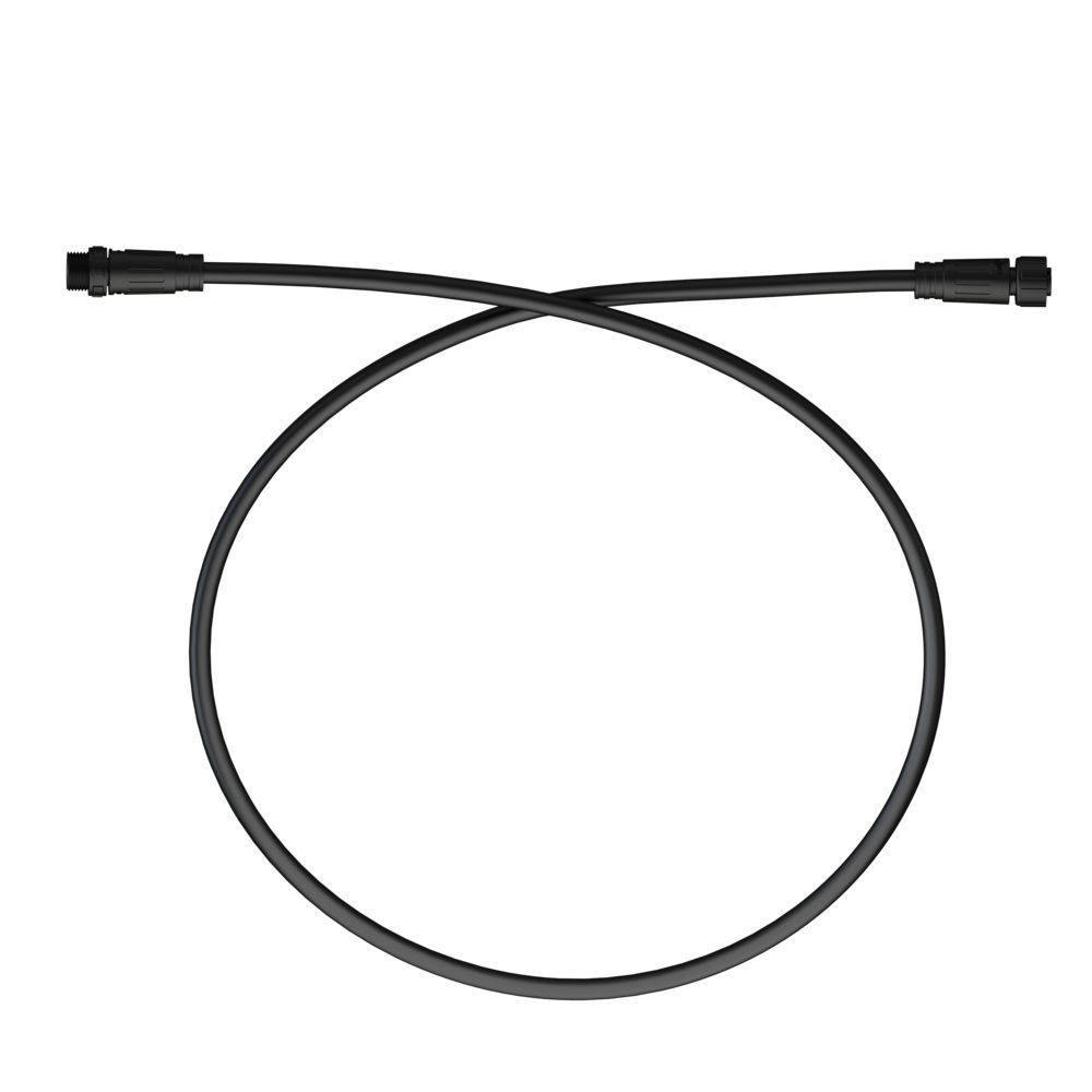 Удлинитель с разъемами питания. М12, 12-48В, 1м