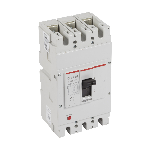 Выключатель автоматический  3П  630A  Legrand  DRX630  36кА термомагнитн. 27237