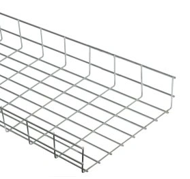 Проволочный лоток МКС 300х60х3000 - (ZN) (кратно 3)