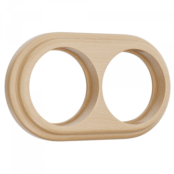 Werkel WL15-frame-02 /  Рамка на 2 поста (светлый бук) a037243