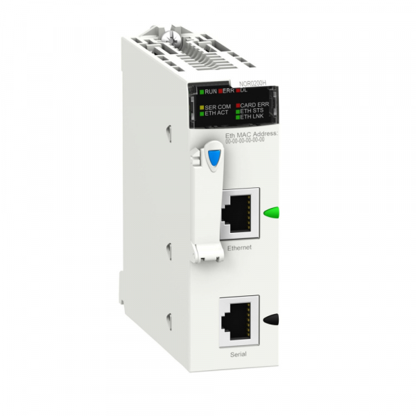 BMXNOR0200HRU RTU модуль 1хEthernet/Modbus TCP, 1хSerial DNP3, IEC60870-5 101/104