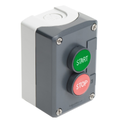 Пост кнопочный 2 кнопки с возвратом Schneider Electric XALD215