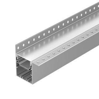 Профиль Arlight SL-LINIA55-FANTOM-EDGE-2000 ANOD (ARL, Алюминий)