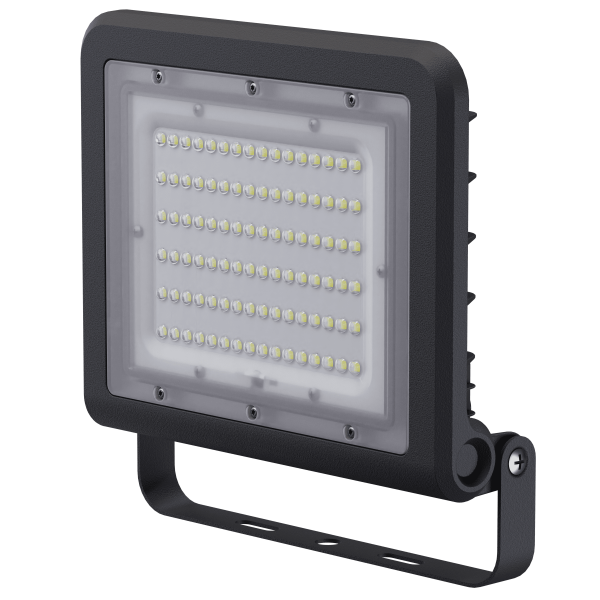 Navigator 100Вт  6500К  14200Лм  IP65 232х236 х60 чёрный /NFL-02-100-6.5K-BL-LED  80 674