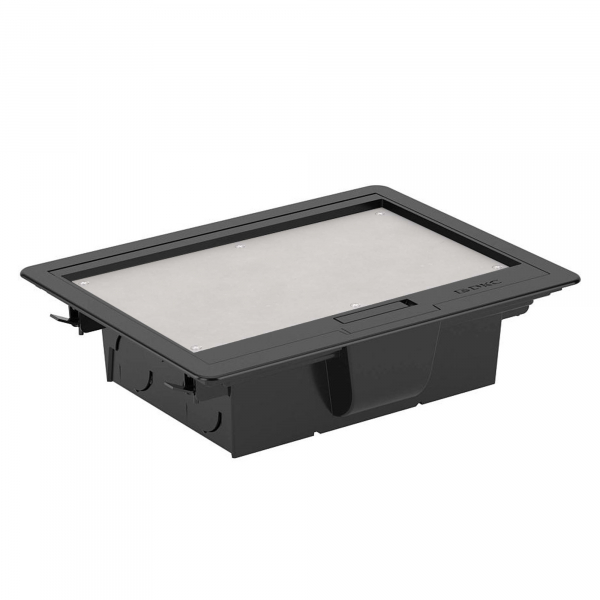 Лючок напол. 12 модулей, черный RAL 9005 DKC 88012