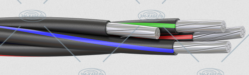 СИП-4 -0,6/1 4х16 бухта 20м провод ЭМ-Кабель