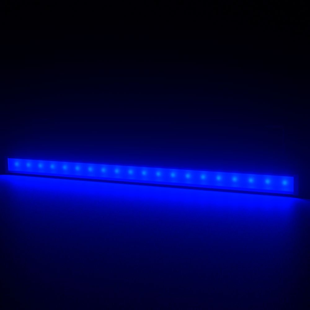 Барокко 40 1000мм Синий Матовое закаленное стекло