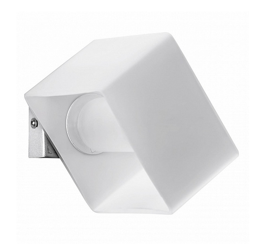 Светильник настенный Lightstar 801610 (MB328-1W) PEZZO 1х40W G9 ХРОМ/БЕЛЫЙ (в комплекте)