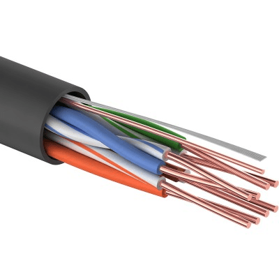 UTP 4PR 24AWG CAT5e OUTDOOR, 305м CCA (омедненка)  кабель 01-0045-3 PROCONNECT